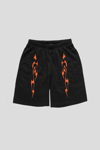 Flame Mesh Shorts