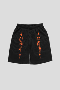 Flame Mesh Shorts