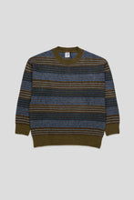 Load image into Gallery viewer, George Sweater &#39;Blue Green Stripe&#39;