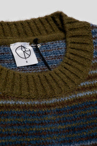 George Sweater 'Blue Green Stripe'