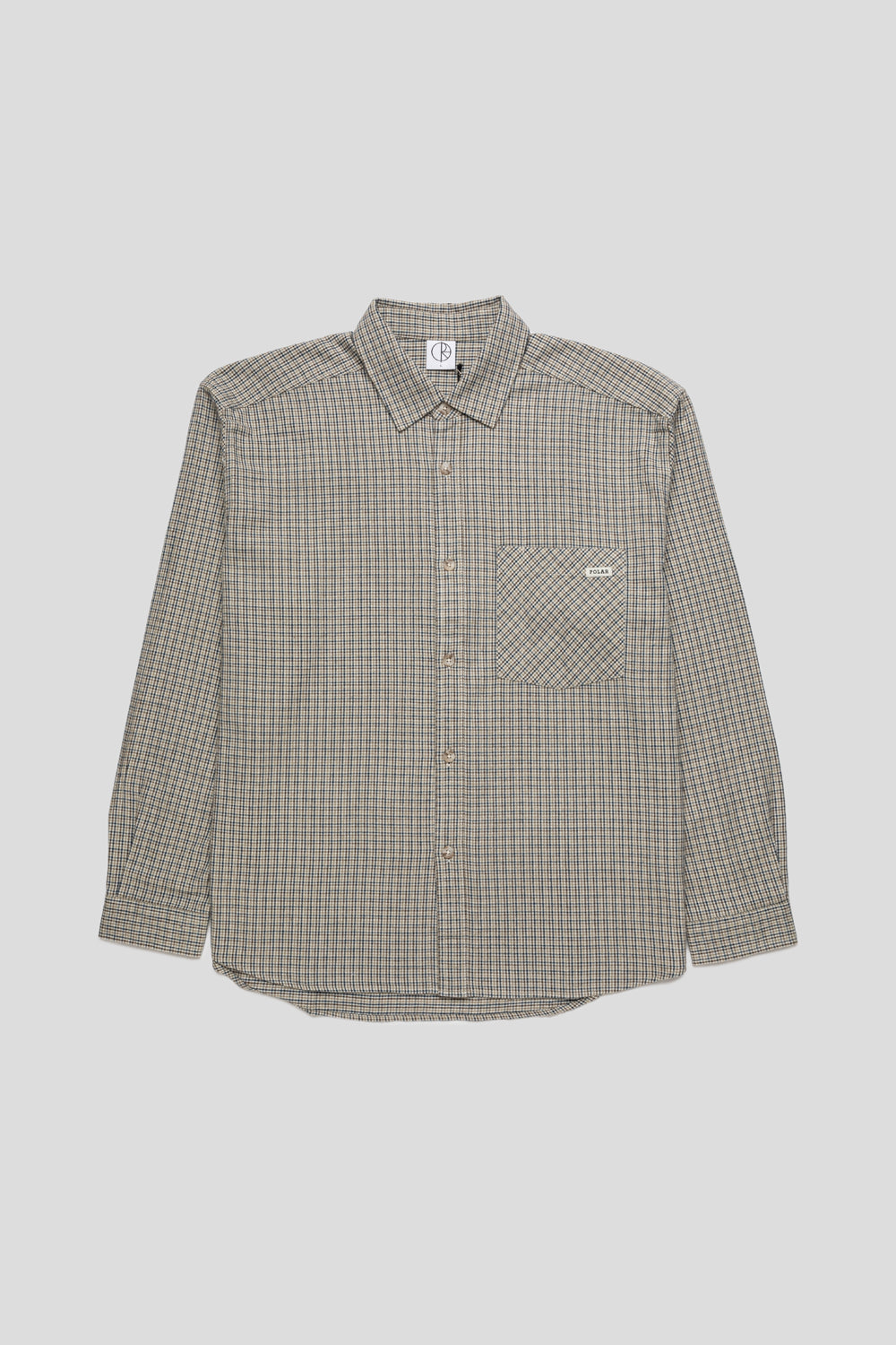 Mitchell Longsleeve Shirt 'Crème Check'