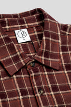 Load image into Gallery viewer, Flannel Mike LS Shirt 'Oxblood Check'