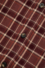 Load image into Gallery viewer, Flannel Mike LS Shirt 'Oxblood Check'