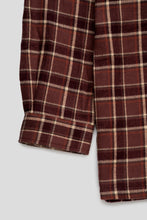 Load image into Gallery viewer, Flannel Mike LS Shirt 'Oxblood Check'