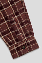 Load image into Gallery viewer, Flannel Mike LS Shirt 'Oxblood Check'
