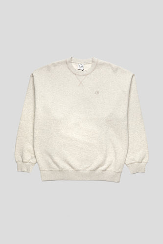 Frankie Crewneck 'Ivory Grey Melange'