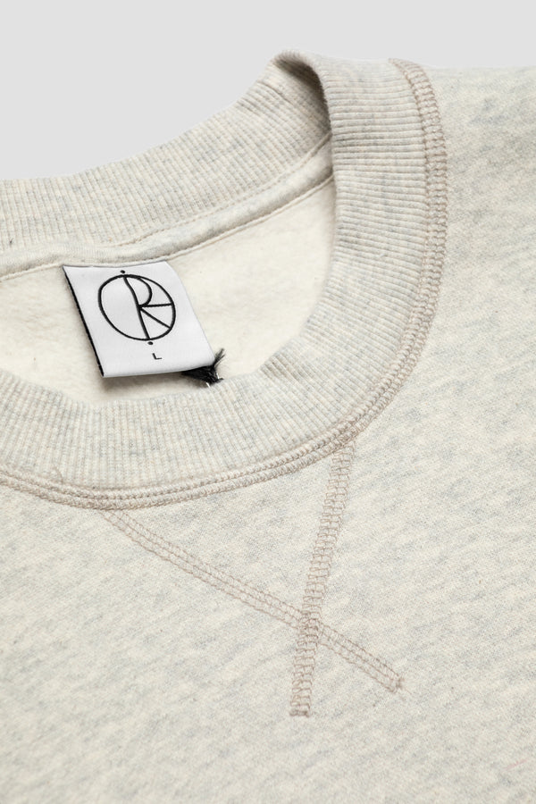 Frankie Crewneck 'Ivory Grey Melange'