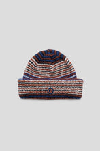 Load image into Gallery viewer, George Beanie 'Blue / Orange'