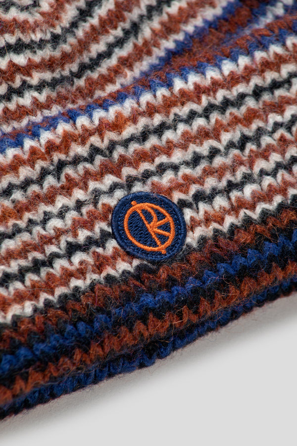 George Beanie 'Blue / Orange'