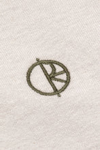 Load image into Gallery viewer, Ringer Tee 'Pale Taupe / Army Green'