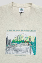 Load image into Gallery viewer, Mindfulness Tee 'Ivory Grey Melange'