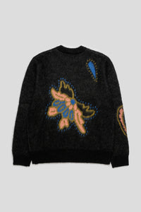 Paisley Mohair Sweater