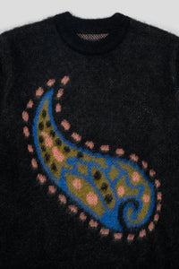 Paisley Mohair Sweater