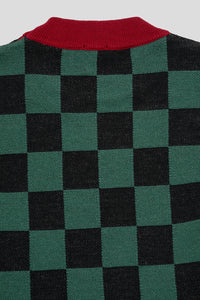 Multi Panel Knit Sweater