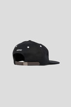 Load image into Gallery viewer, 5-Panel Logo Cap &#39;Black&#39;