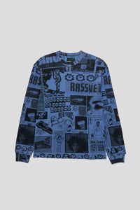 Collage Waffle Long Sleeve Thermal Knit