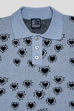 Load image into Gallery viewer, Hearts Knit Polo