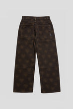 Load image into Gallery viewer, Hearts Print Denim Trouser