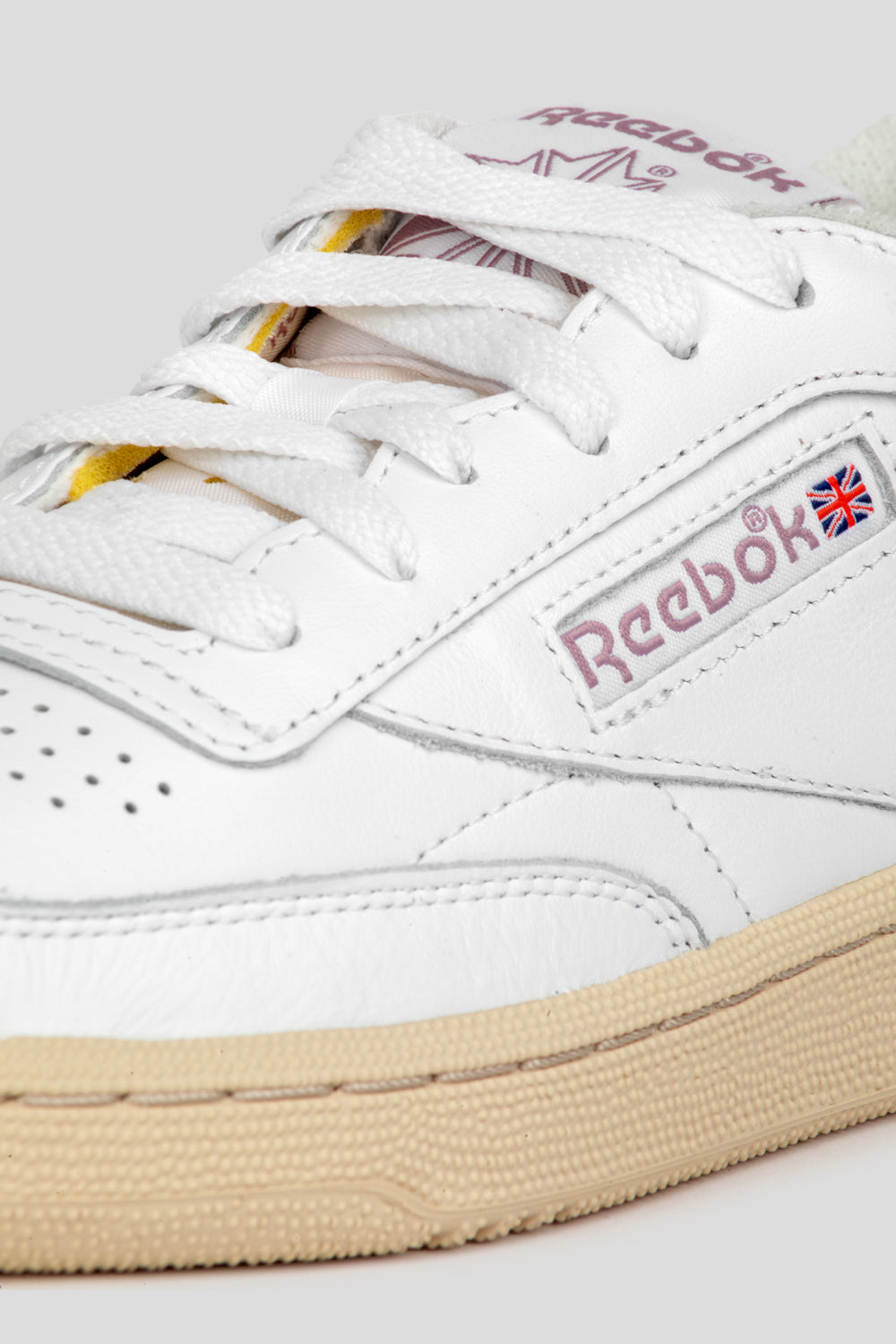 Women's Club C 85 Vintage 'White Infused Lilac'1