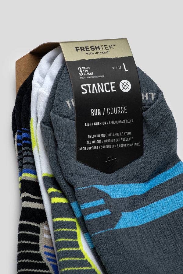 Stance Men's Stripe Light Tab Socks 3-Pack