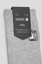 Load image into Gallery viewer, Stance Men's Hit Me Crew Socks 'Heather Grey'