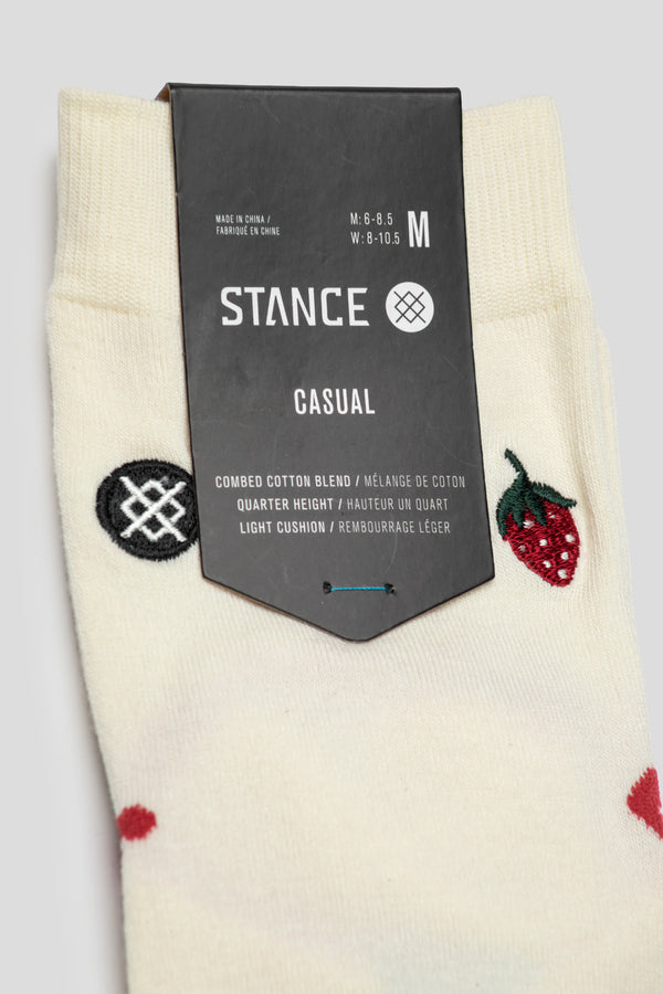 Stance Women's So Sweet Lowrider Socks 'Ivory'