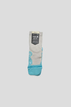 Load image into Gallery viewer, Women's Run Two Tone LT Quarter Socks 'Light Blue'