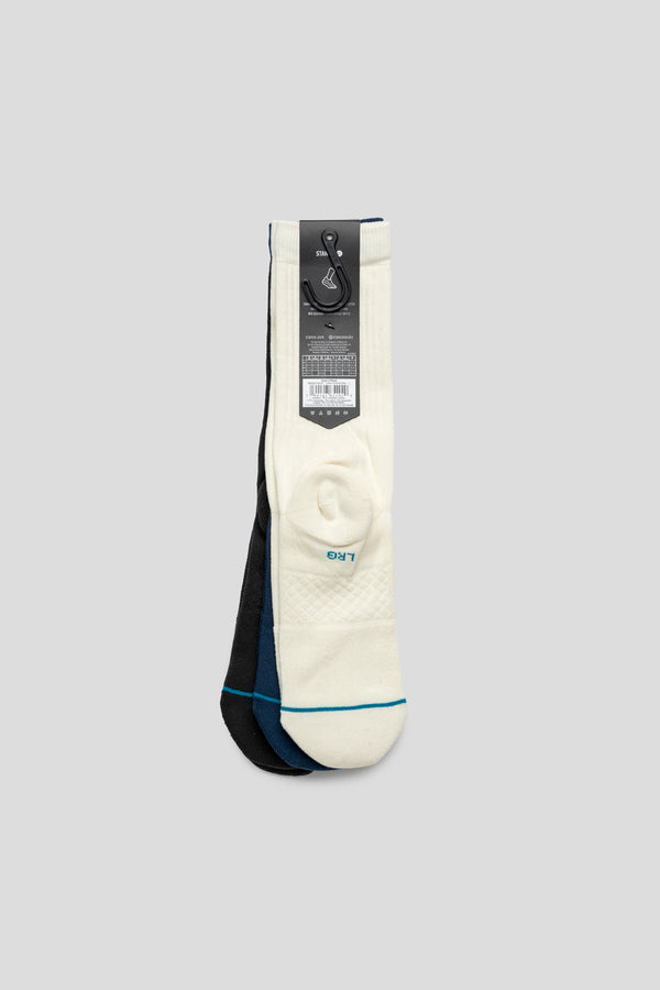 Men's Icon Crew 3-Pack Socks 'Charcoal'