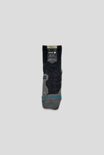 Load image into Gallery viewer, Men's Run Powder Split LT Quarter Socks 'Black'