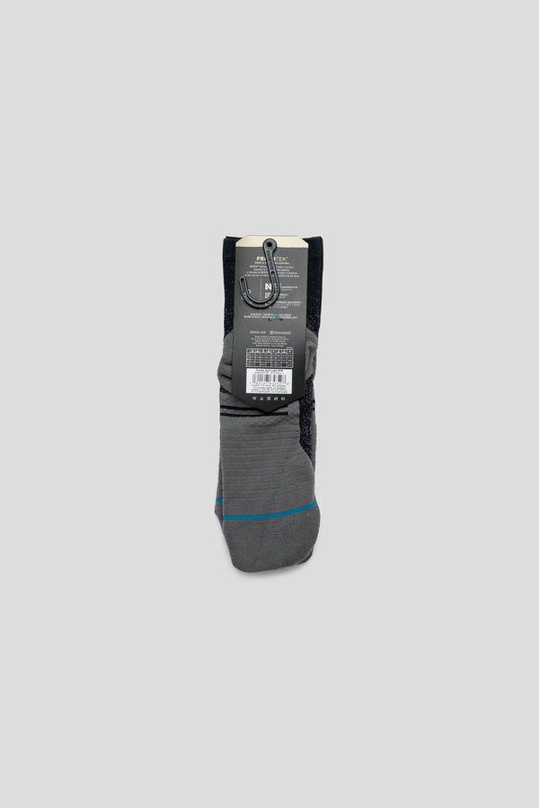 Men's Run Powder Split LT Quarter Socks 'Black'