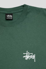 Load image into Gallery viewer, Basic Stussy Pigment Dyed Tee &#39;Forest&#39;