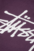 Load image into Gallery viewer, Basic Stussy Pigment Dyed Longsleeve &#39;Purple&#39;