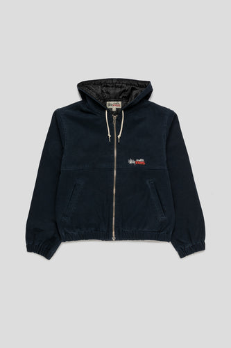 Insulated Canvas Work Jacket 'Navy'