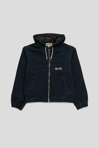 Insulated Canvas Work Jacket 'Navy'