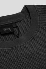 Load image into Gallery viewer, Raglan Thermal Basic Stock Crew 'Washed Black