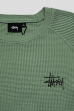 Load image into Gallery viewer, Raglan Thermal Basic Stock Crew 'Sage'