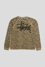 Load image into Gallery viewer, Raglan Thermal Basic Stock Crew 'Leopard'