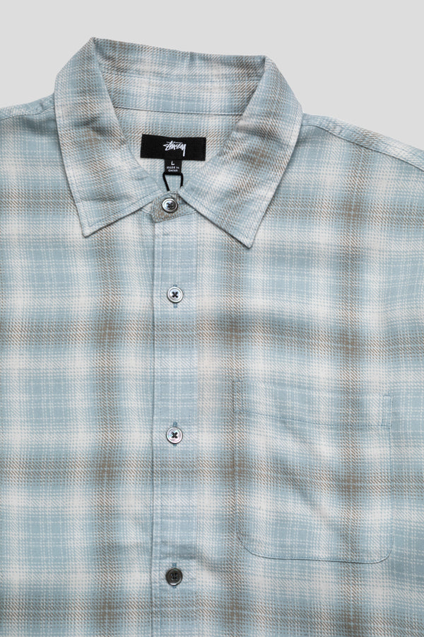 Matthew Plaid Shirt 'Light Blue'
