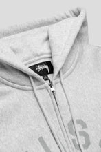 Load image into Gallery viewer, Stussy EST Printed Zip Hoodie 'Ash Heather'