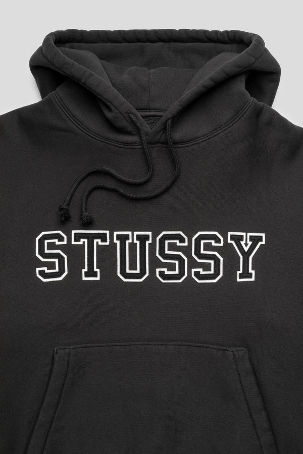 Stussy Applique Hoodie 'Black'