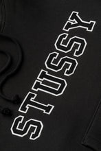 Load image into Gallery viewer, Stussy Applique Hoodie 'Black'