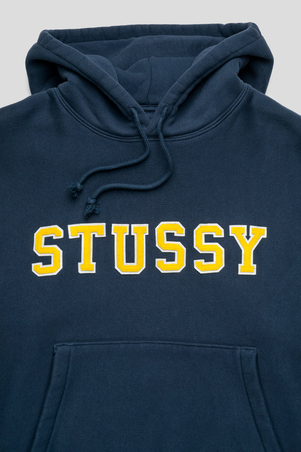 Stussy Applique Hoodie 'Navy'
