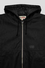 Load image into Gallery viewer, Work Jacket Waxed Cotton 'Black'
