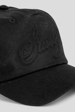 Load image into Gallery viewer, Cursive Stitch Trucker Cap 'Black'