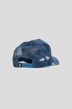 Load image into Gallery viewer, Cursive Stitch Trucker Cap 'Navy'