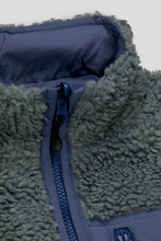 Load image into Gallery viewer, Sherpa Reversible Jacket &#39;Blue Stone&#39;