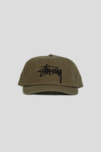 Load image into Gallery viewer, Big Stock Mid Depth Cap &#39;Army Green&#39;