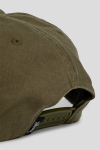 Big Stock Mid Depth Cap 'Army Green'