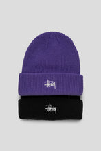 Load image into Gallery viewer, Basic Cuff Beanie in Concord &amp; Black