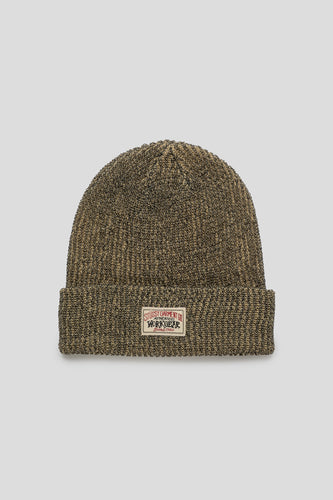 Reflective Cuff Beanie 'Khaki'